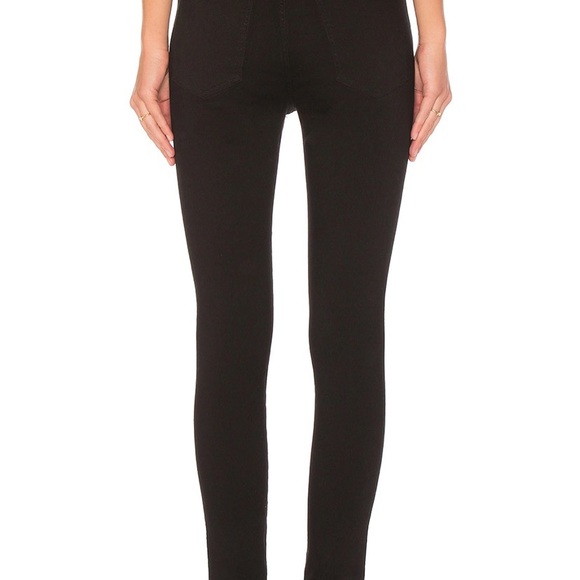 ROXANNE SUPER HIGH RISE SKINNY IN JET AGOLDE - Picture 3 of 4